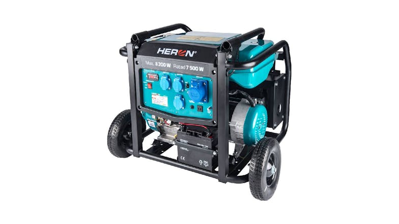 Heron Petrol Generator 17hp 8.2kW w/ Zero Gravity Frame