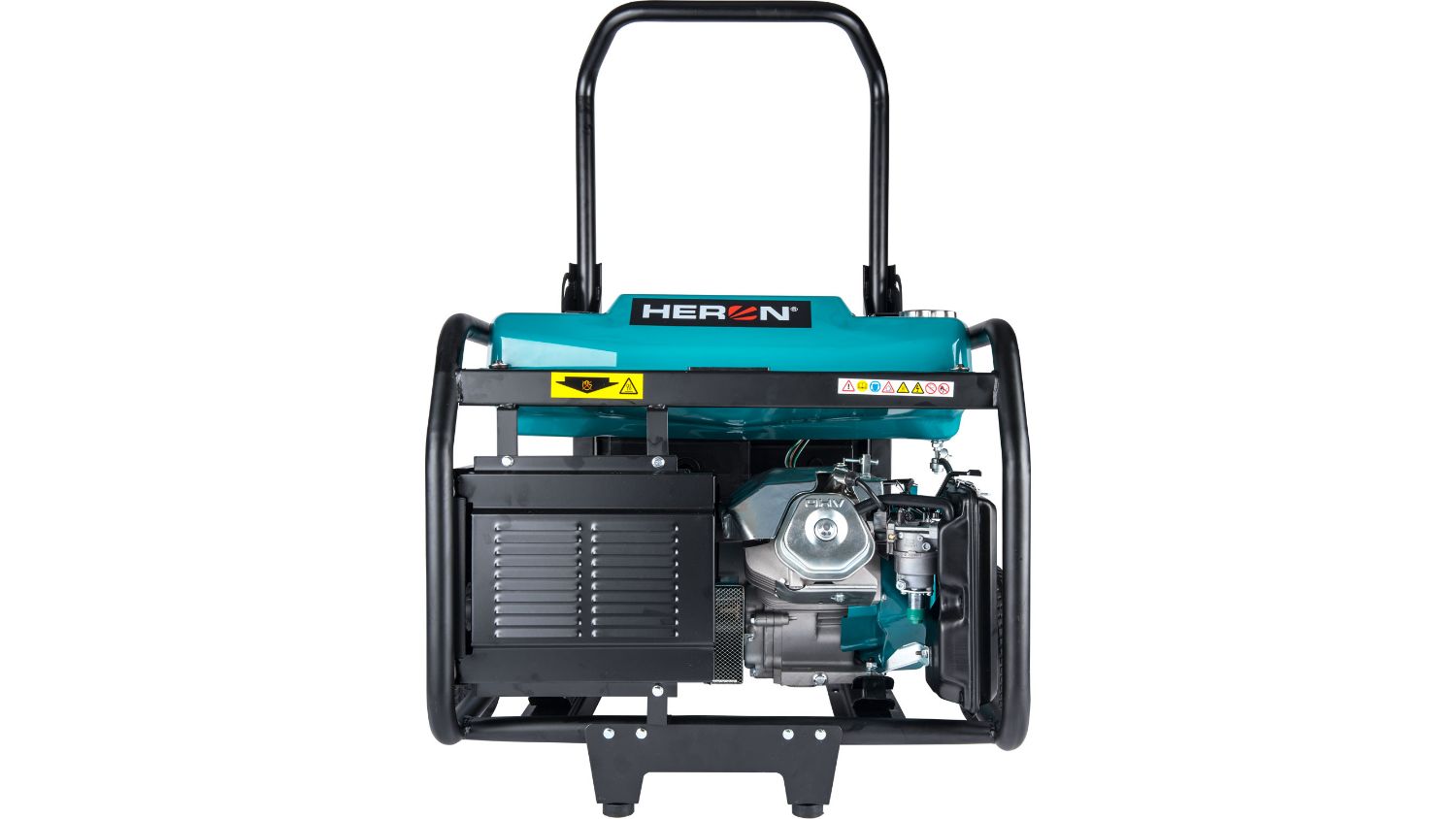 Heron Three Phase Petrol Generator 17hp 8.2kW w/ Zero Gravity Frame