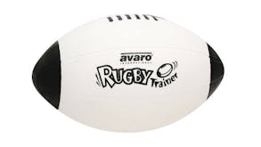 Avaro PVC Rugby Trainer Ball - Black