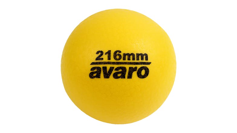 AVARO SOFT PLAYGROUND BALL 22CM YEL