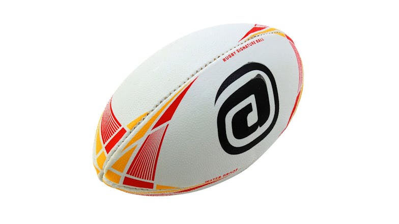 Avaro Mini Rugby Ball - Red/Yellow
