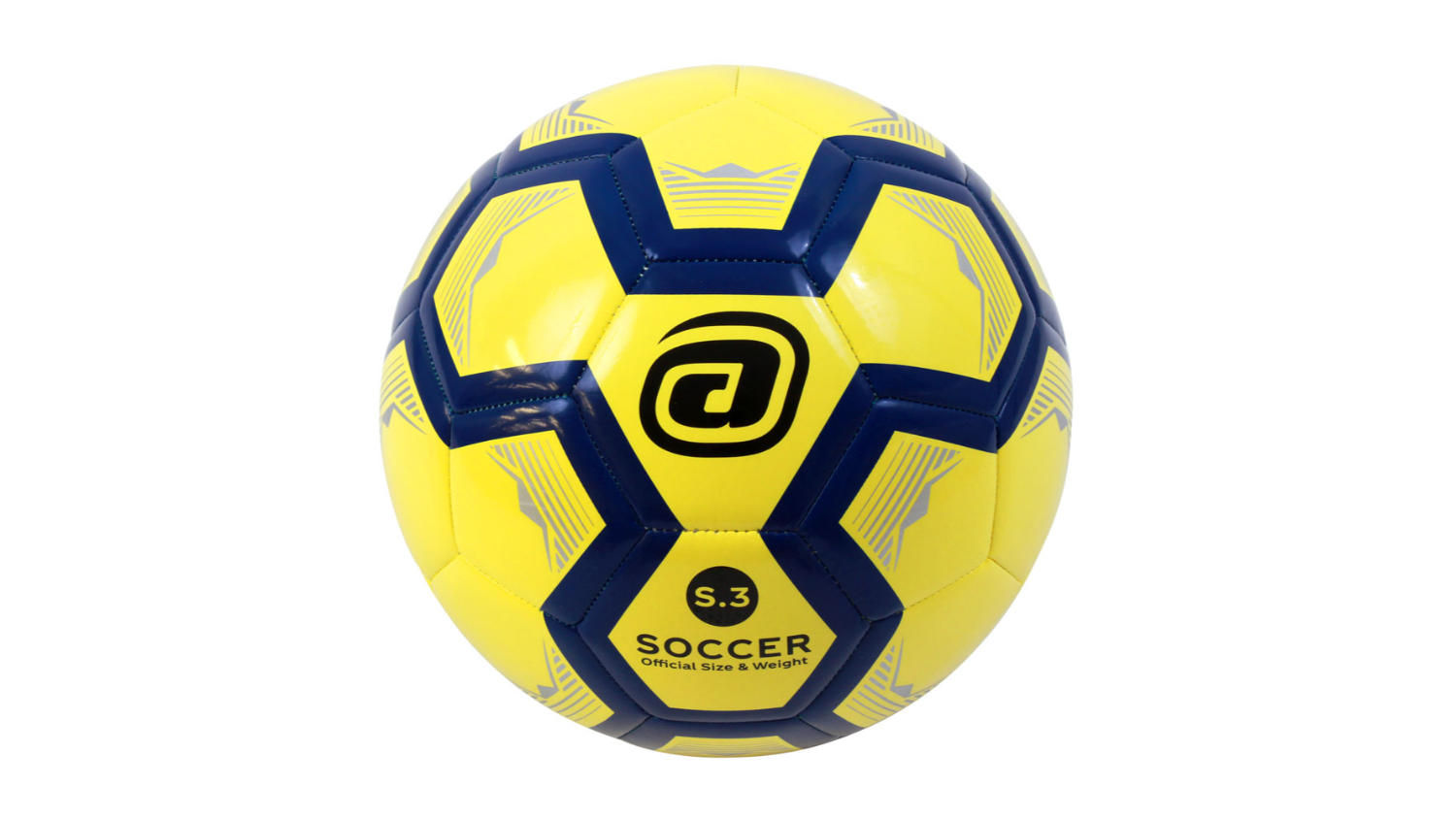 Avaro Club Soccer Ball Size 3 - Yellow