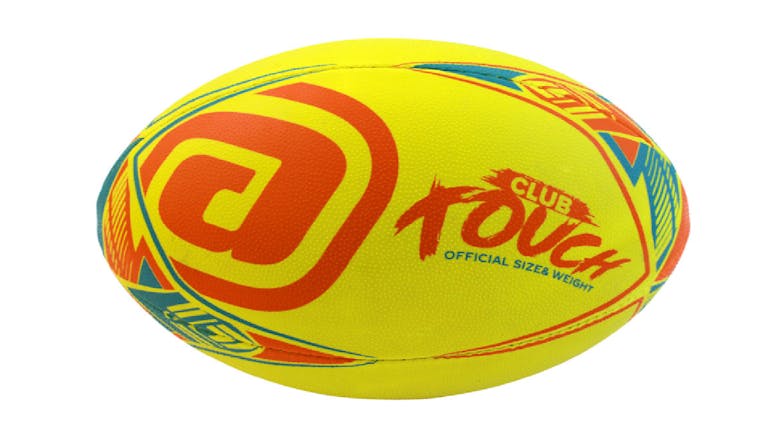 Avaro Senior Touch Rugby Ball - Yellow