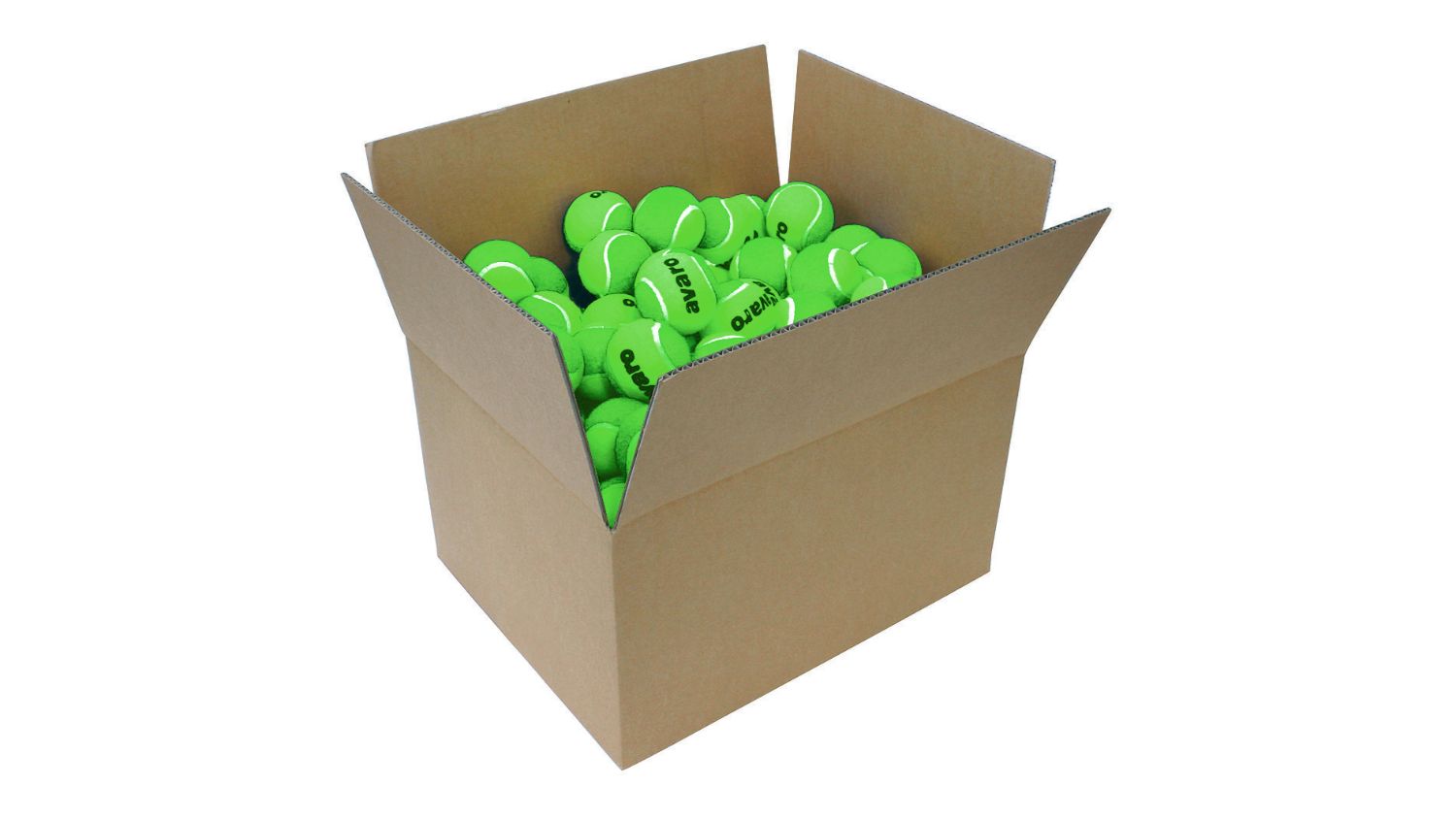Avaro Tennis Ball Crate 240pcs. - Green