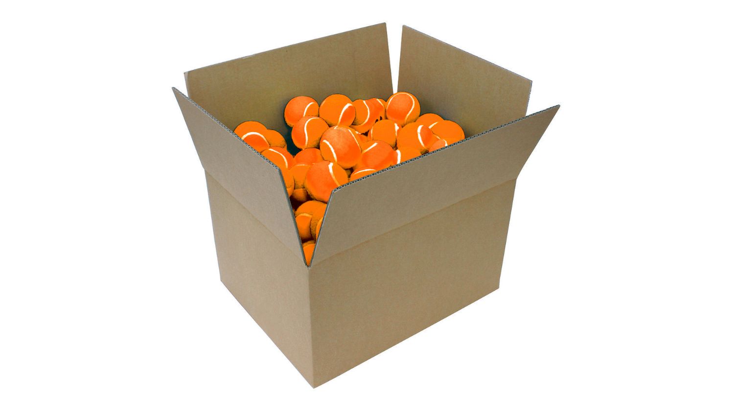 Avaro Tennis Ball Crate 240pcs. - Orange