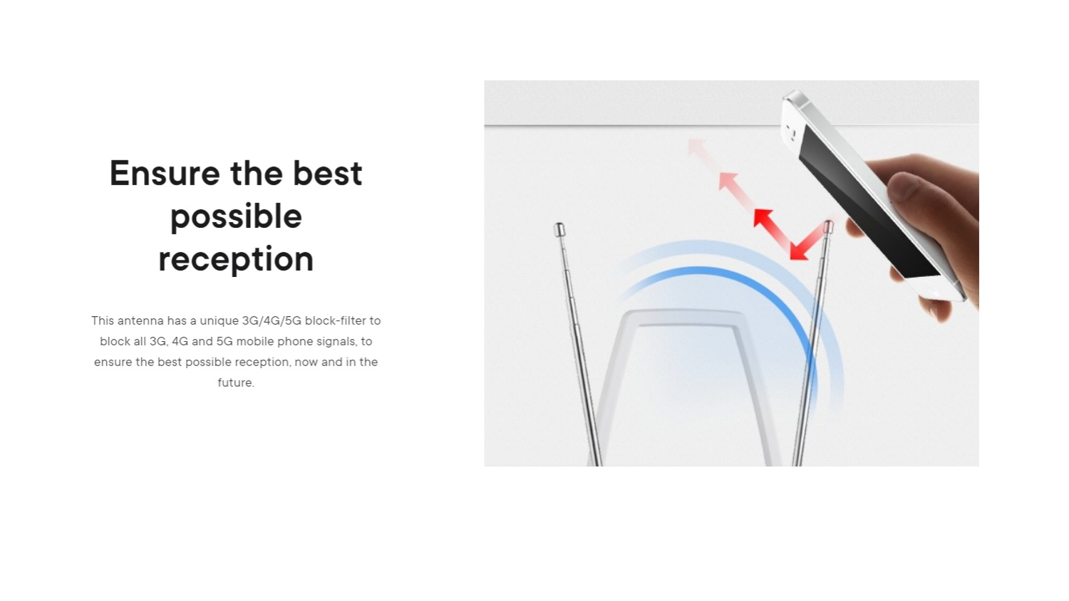 One For All SV9360 Amplified Indoor TV Antenna Harvey Norman New Zealand