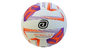 Avaro Match Netball Size 5 - Purple/Orange