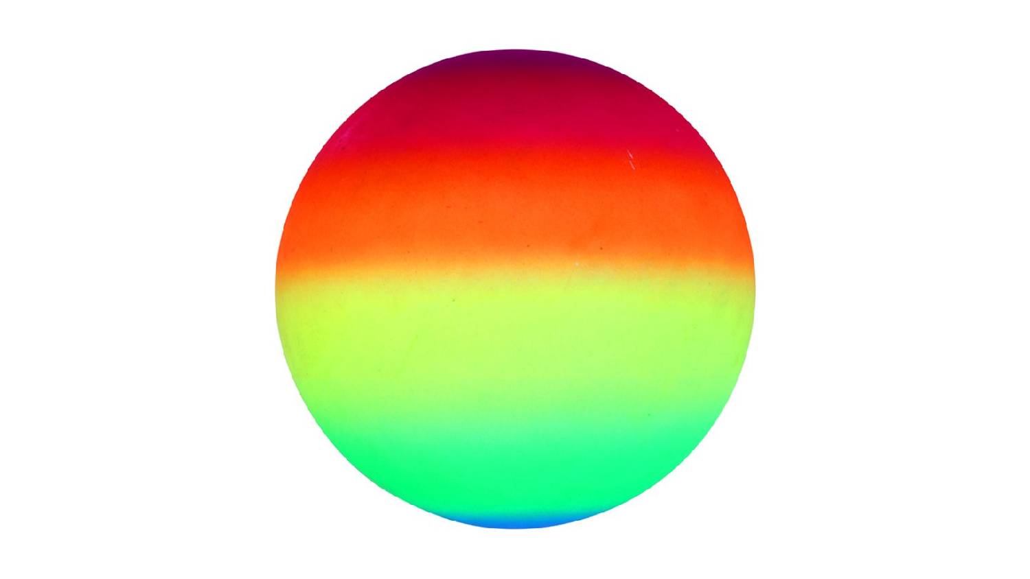 Avaro Rainbow Rubber Ball 22cm