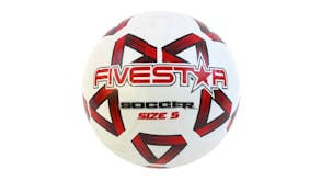 Fivestar Soccer Ball Size 5 - White