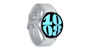 Samsung Galaxy Watch6 Smartwatch - Silver (44mm Case, Bluetooth, GPS)