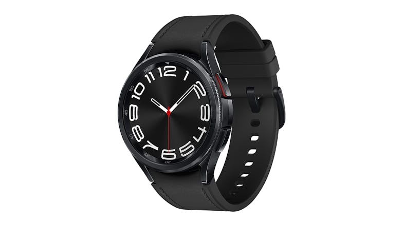 Samsung Galaxy Watch6 Classic Smartwatch - Black (43mm Case, Bluetooth, GPS)