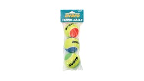 Avaro Multicoloured Tennis Balls 3pcs.