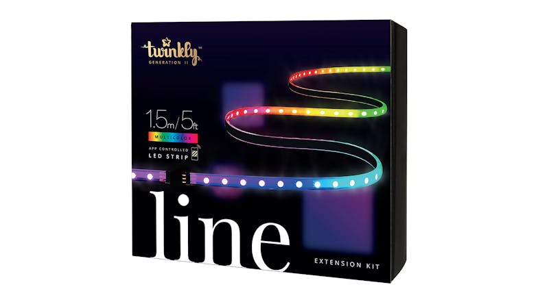 Twinkly Line RGB LED Smart Light Strip Extension Kit - 1.5M (Multicolour)