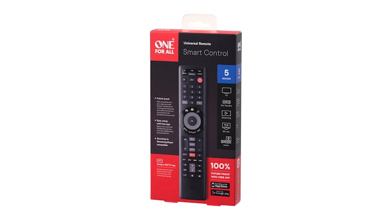 One For All Smart Control 5 Universal Remote (URC 7955)