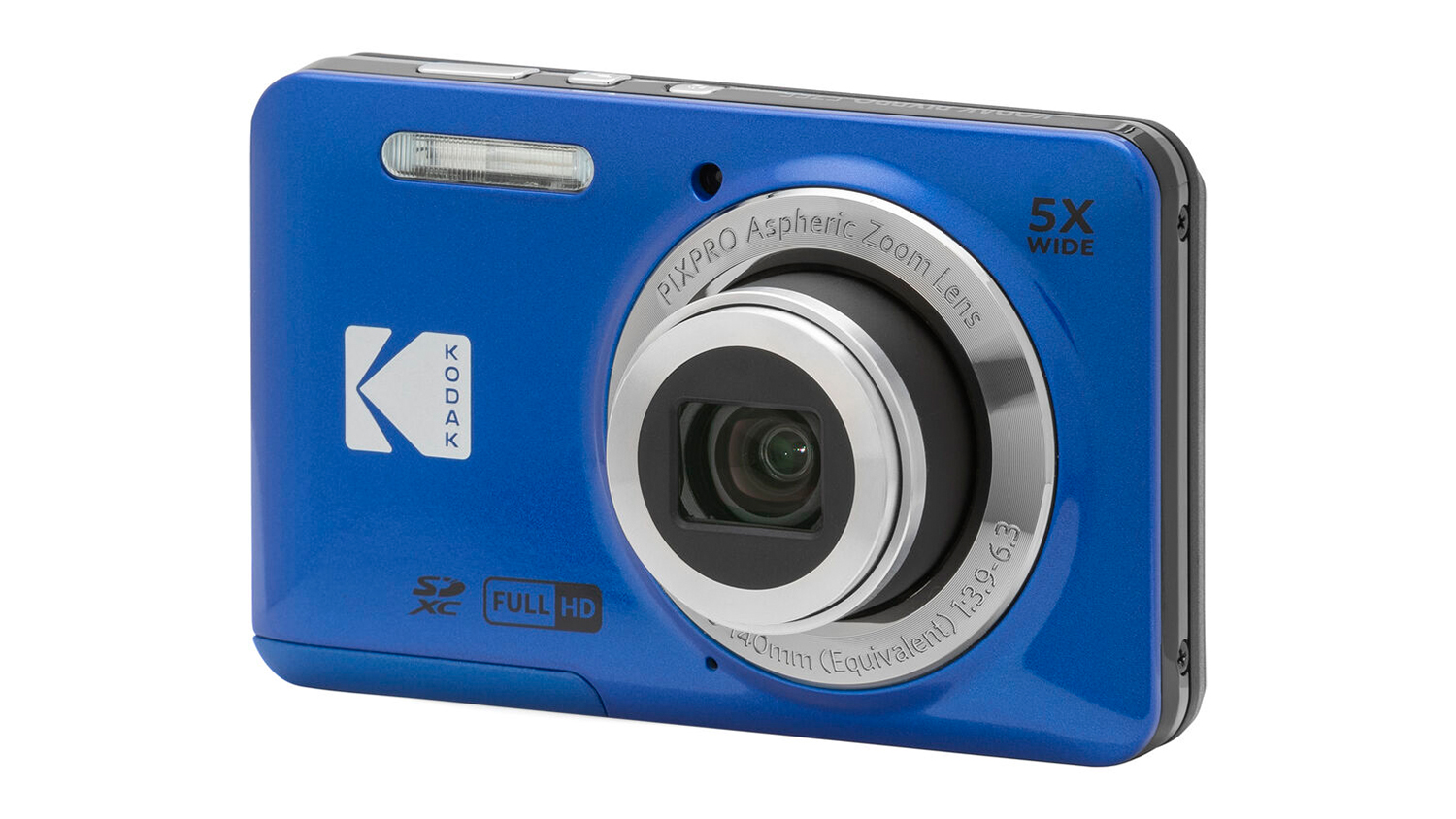 Kodak Pixpro FZ55 Digital Zoom Camera - Blue | Harvey Norman New Zealand