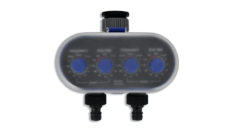 NNEVL Automatic Irrigation Timer Double Outlet