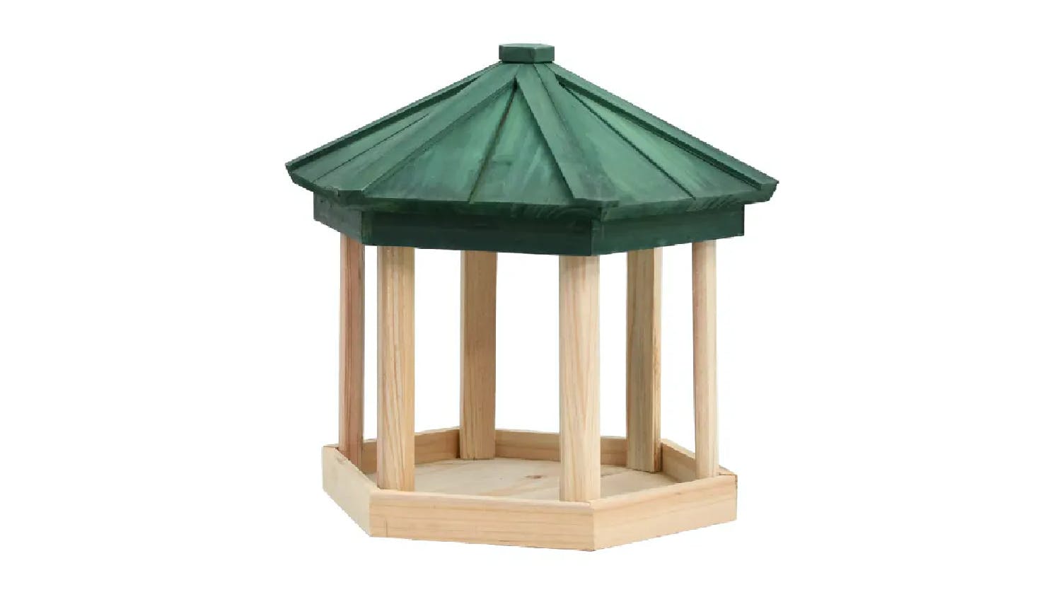 NNEVL Bird Feeder Octagon Firwood 33 x 30cm