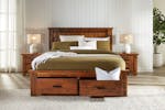 Cobar King Storage Bed Frame