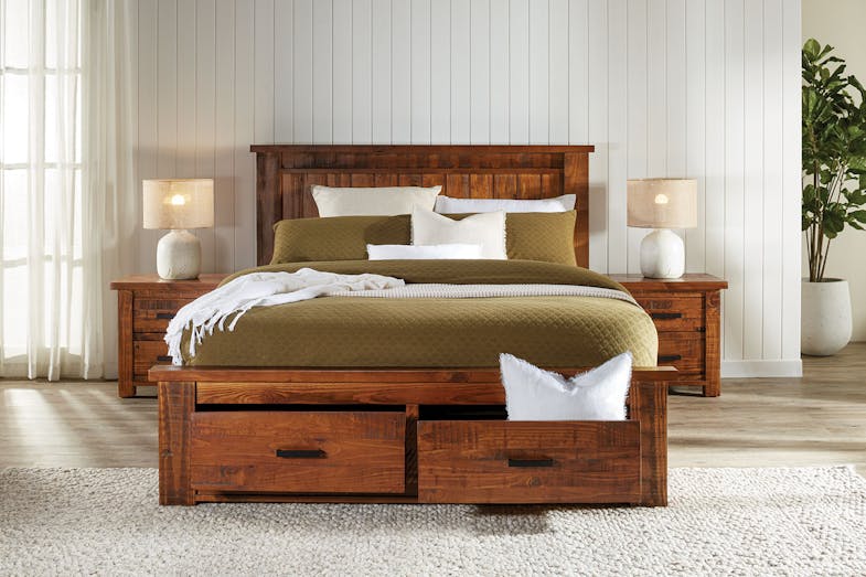 Cobar King Storage Bed Frame