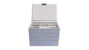 Stackers Modular Jewellery Boxes Classic 4pcs. - Dusky Blue