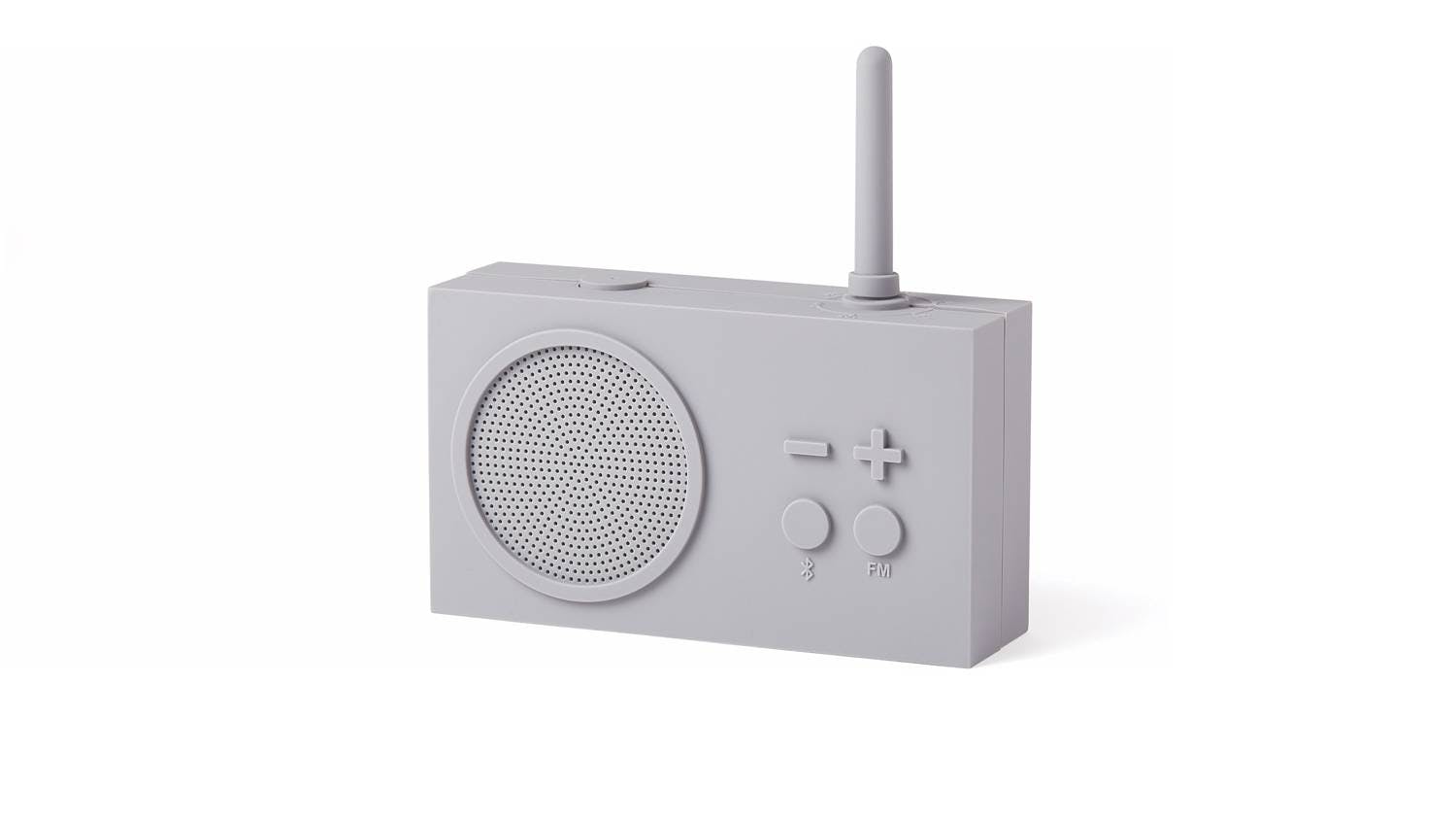 Lexon Tykho 3 FM Radio w/ Bluetooth - Light Grey