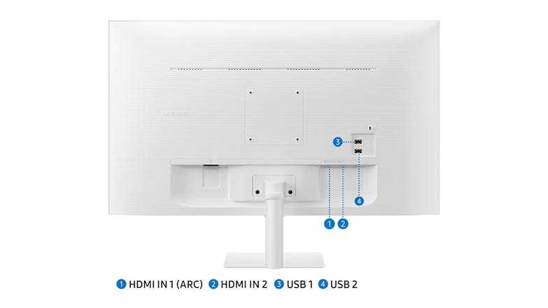 Samsung 27" M5 FHD Smart Monitor - 1920x1080 60Hz 4ms VA Panel (M50C)