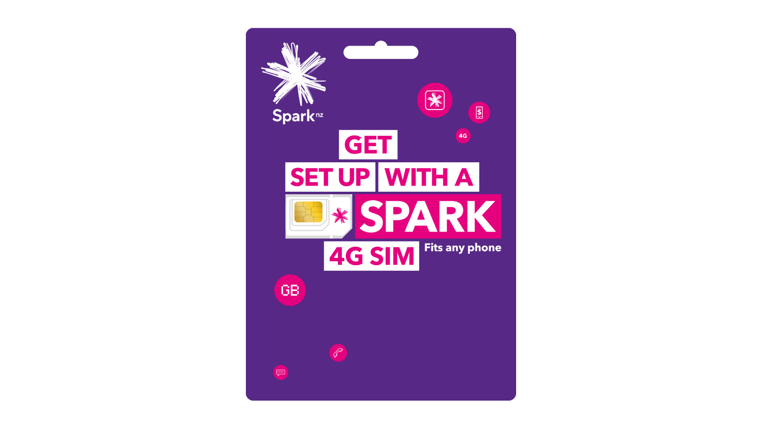 Spark 4G Prepay 3-in-1 SIM