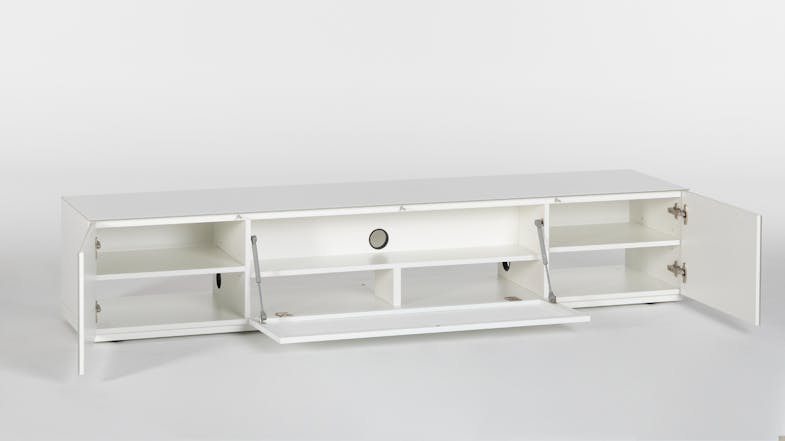Sonorous 2000mm Studio Series TV/AV Cabinet - White Gloss