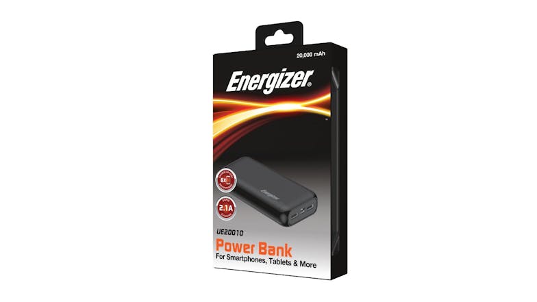 Energizer Ultra Power 20,000mAh Dual-Port Power Bank