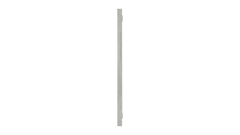 NNEVL Bathroom Mirror 60 x 1.5 x 37cm - Concrete Grey