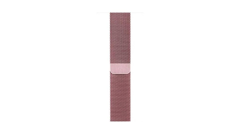 Equipo Milanese Mesh Replacement Watch Straps for Apple Watch 38mm - Pink Gold
