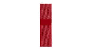 Equipo Milanese Mesh Replacement Watch Straps for Apple Watch 42mm - Red