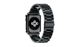 Equipo Stainless Steel Link Replacement Watch Straps for Apple Watch 38mm - Black
