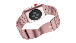 Equipo Stainless Steel Link Replacement Watch Straps for Apple Watch 38mm - Pink