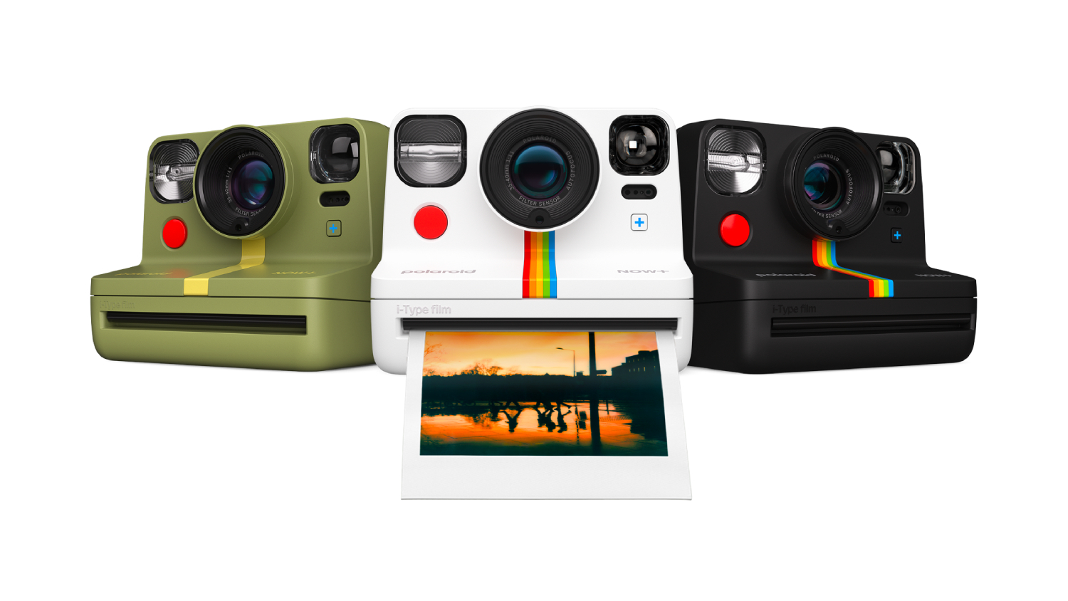 Polaroid Now+ (Gen 2) i-Type Instant Camera - Black | Harvey