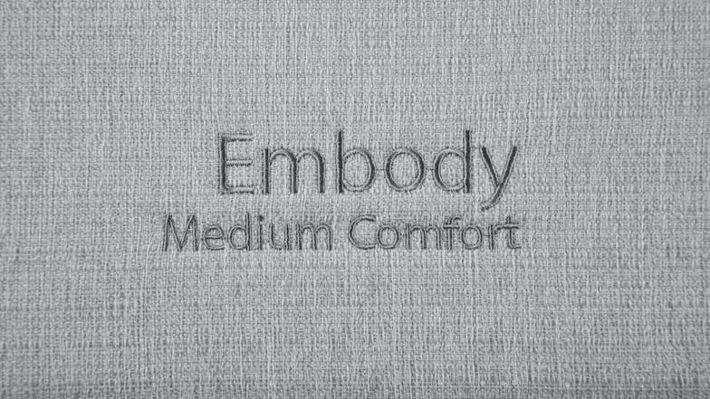 Embody Medium Extra Long Single Mattress by King Koil