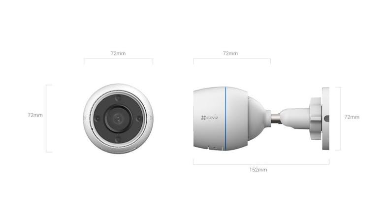 EZVIZ H3C 1080p Outdoor Wired Security Camera w/ Wi-Fi Connectivity