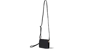 Duffle & Co. "Sienna" Triple Crossbody Bag - Black