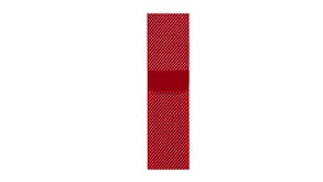 Equipo Milanese Mesh Replacement Watch Straps for Apple Watch 38mm - Red