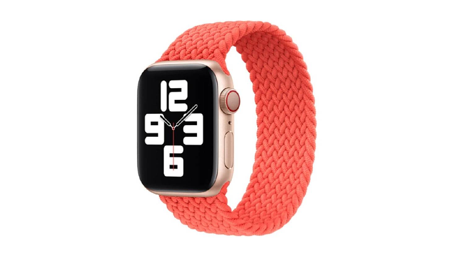 Equipo Braided Solo Loop Replacement Watch Straps for Apple Watch 42mm - Rose