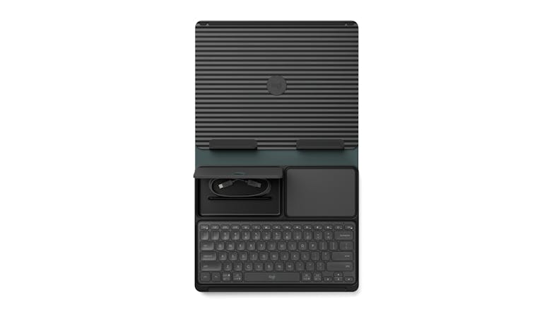 Logitech Casa Pop-Up Desk Kit - Graphite