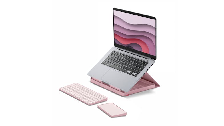 Logitech Casa Pop-Up Desk Kit - Rose