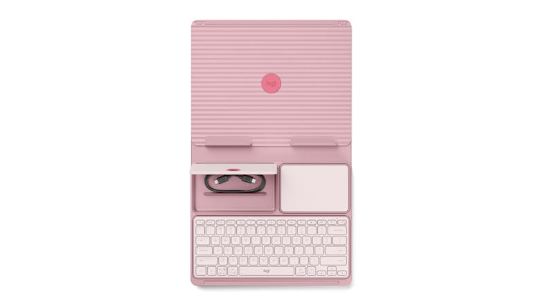 Logitech Casa Pop-Up Desk Kit - Rose