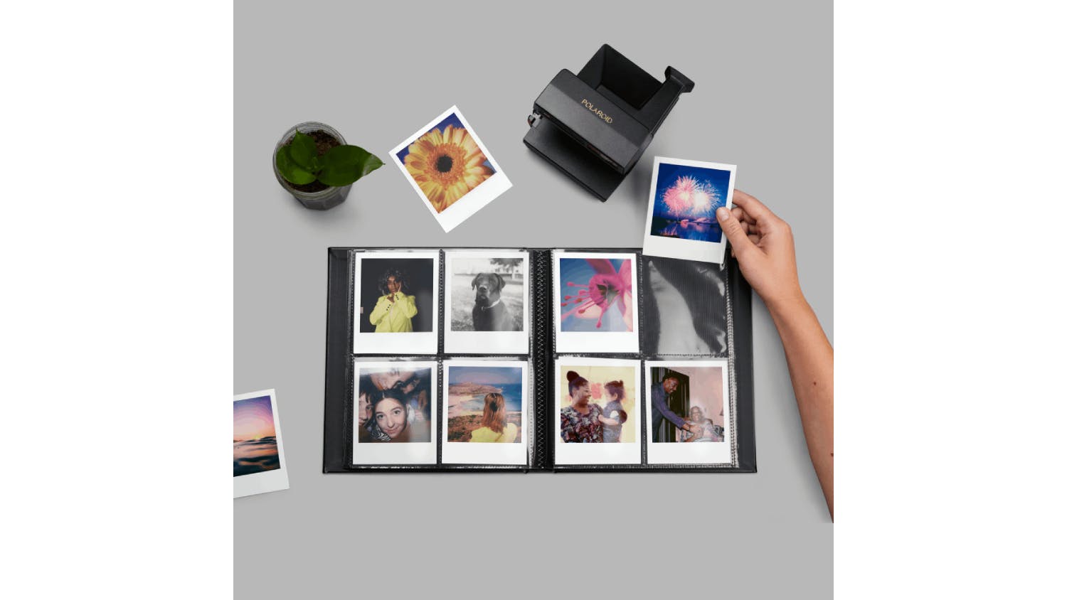 Polaroid Photo Album (Large, Black) 6044 B&H Photo Video