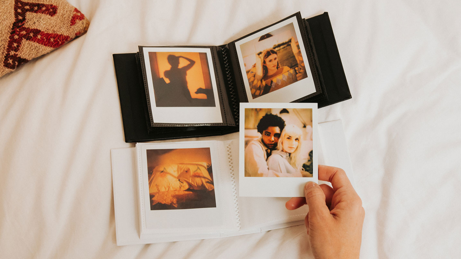 Polaroid Square Film 40 Photo Album White (Small) Harvey Norman New