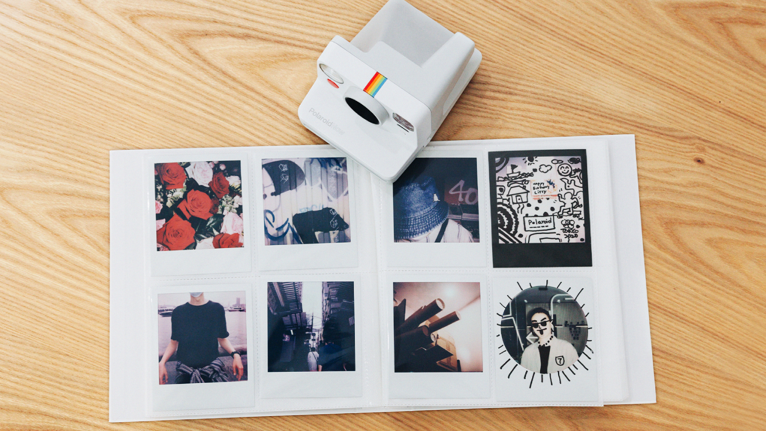 Polaroid Square Film 160 Photo Album White (Large) Harvey Norman