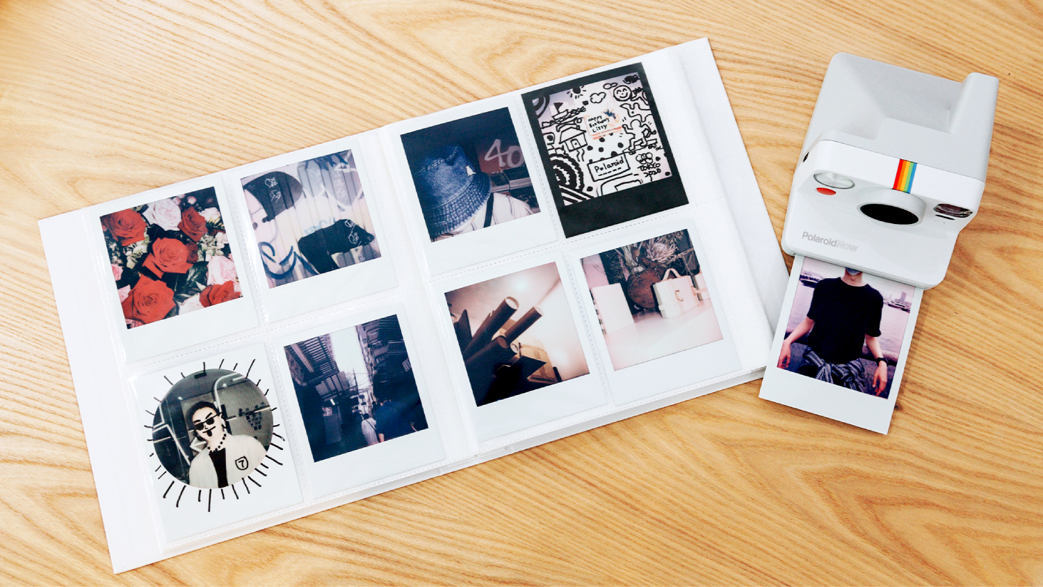 Polaroid Square Film 160 Photo Album White (Large) Harvey Norman