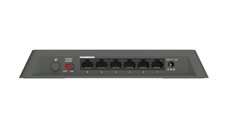 D-Link DMS-106XT 2500Mbps Gigabit Unmanaged Ethernet Switch - 6 Port