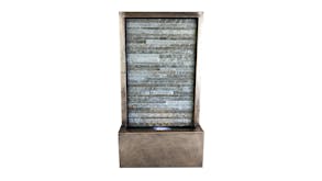 Water Feature Slate Panel 26 x 15 x 48cm - Brown