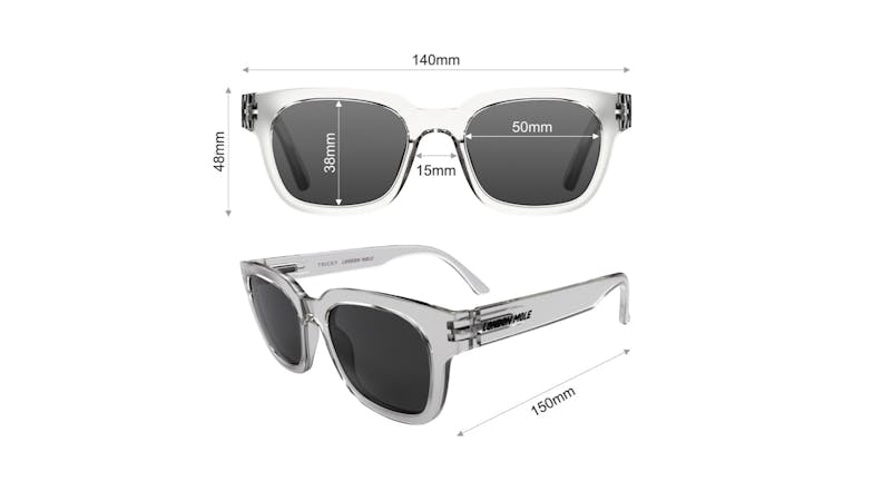 London Mole Tricky Sunglasses - Transparent